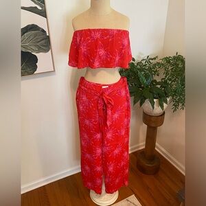 Boutique Matching Set- Crop Top,Pants